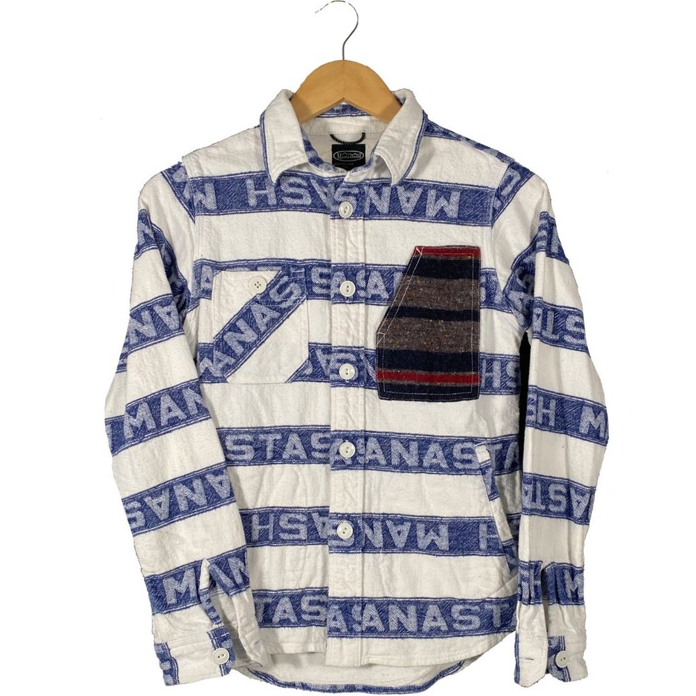 Manastash Hemp Cut and Sew Button Up Shirt